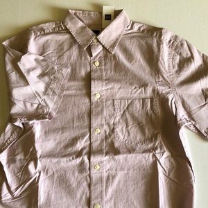Gap men’s short sleeved button down shirts